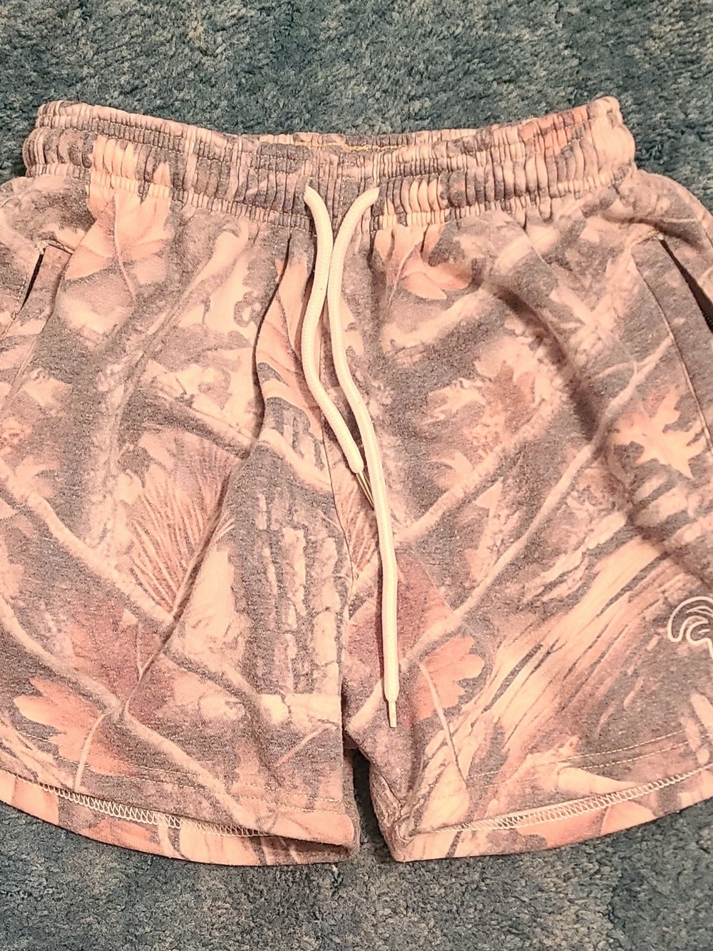Camo Drawstring Shorts